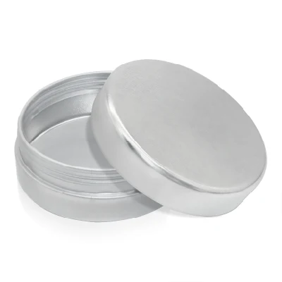 Hot Sale 4oz Empty Child Resistant Aluminum Round Rectangle Tins Cans