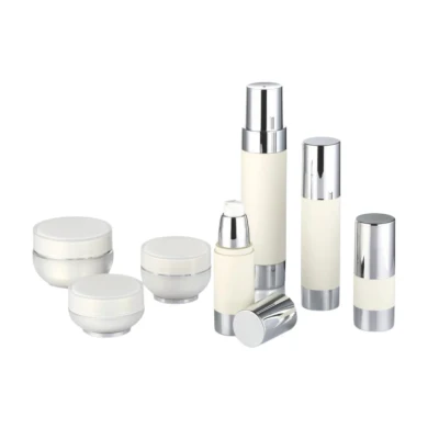 Plastic Round Square Packing Storage Tank Tin Can Jug Pot Canister Empty Packaging Container Luxury Bottle Cream Perfume Custom Box Cosmetic Jar Packaging