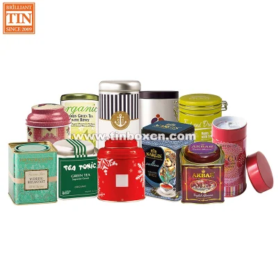 Novel Decorative Cat Shaped Tea Box Metal Gift Tins for Candy Chocolate