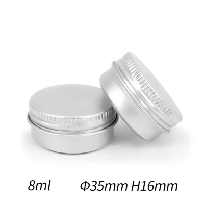 Wholesale Skin Care Face Cream Container Beard Oil Hair Wax Storage Can Aluminum Tins