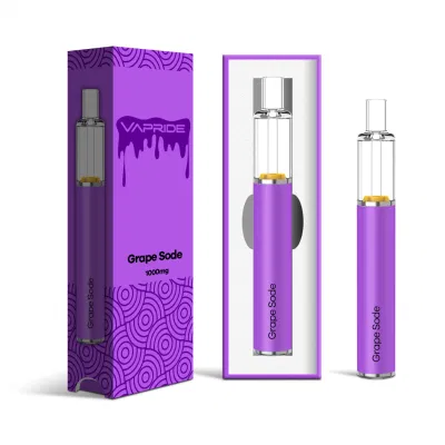 Vapride Custom 510 Carts Box Vape Cartridge Packaging with Childproof Box Package