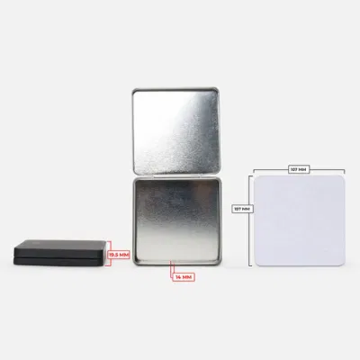 Custom Cr Child Resistance Lid Slide Tin Can Child Proof Metal Packaging Tin Box