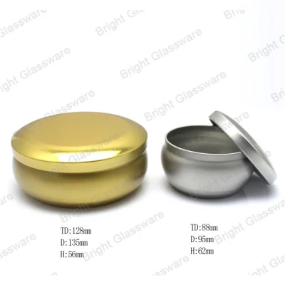 Hot Sale Heart Shape Metal Travel Tin Container for Candle