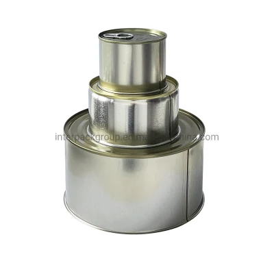 15083# Large Capacity Empty Tin Can for Food with Easy Open Lid