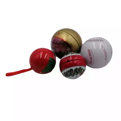 Wholesale Factory Direct Custom Logo Personalized High Quality Multi-Color Tin Balls Box