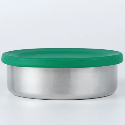 Custom BPA Free Takeaway Food Containers Grade Metal Hot Lunch Box 304 Stainless Steel Small Food Storage Containercustom BPA Free Takeaway Food Containers Grad