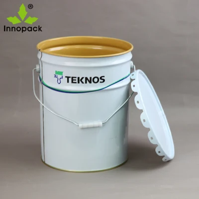 20liter 5 Gallon High Quality Metal Paint Bucket Paint Container