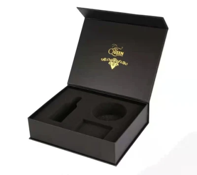 Wholesale Custom Luxury Black Shipping Carton Gift Paper Packaging Box for Delivery