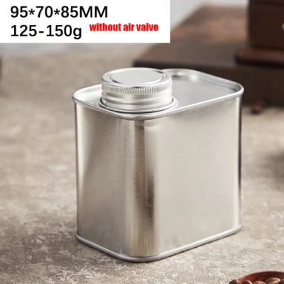 Wanchuang Coffee Bean Tobacco Storage Packaging Metal Container Tin Can with Valve