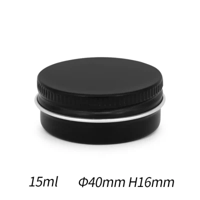 Wholesale Skin Care Face Cream Container Beard Oil Hair Wax Storage Can Aluminum Tins