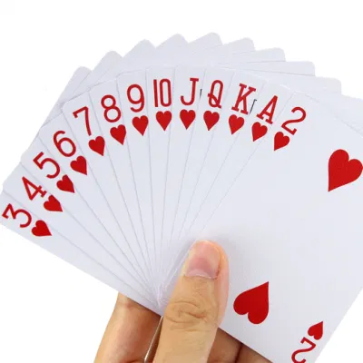 2023 Hot Sale Custom Playing Cards Printing Poker PVC Waterproof Plastic Saudi Arabia Playing Card