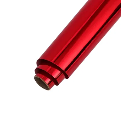 Luxury Fashion Metal Rose Gold Film Christmas Flower Wrapping Gift Packaging Paper