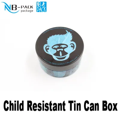 Child Resistant Child Proof Cr Online Sale Sliver 2oz 4oz 8oz Round Empty Metal Pink Travel Cute Christmas Packing Soy Wax Candle Tin Jar