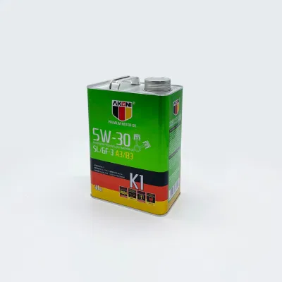 Wholesale 4 Liters Lubricant Oil Tin Can