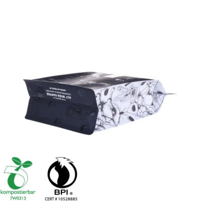 Box Bottom Paper Bag Tea &amp; Coffee Pack with Zipper