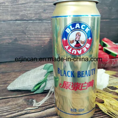 330ml 500ml Aluminum Tin Cans with Top Lids