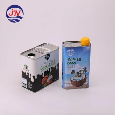 1L Tin Can Packing for Coconut Oil Boxes