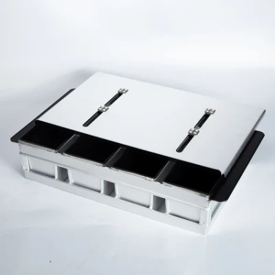 Non-Stick Bakeware Square Corrugated Loaf Pan Large Capacity Bread Pan Pullman Tin