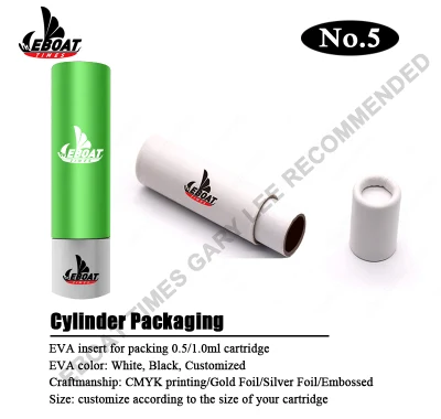 Custom Slide 1.0ml Vape Cart Packaging Child Resistance Box Child Proof 0.5ml Cartridge Packaging