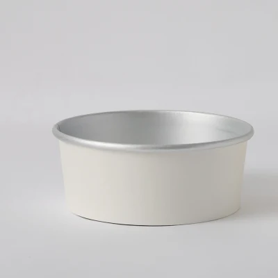 1000ml 1500ml Tin Foil Paper Bowl Take-out Food Containers with Pet Lid