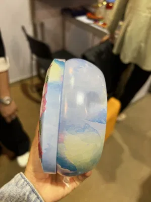 High Quality Round Metal Candy Mint Gift Candle Tins Box Customized Tins