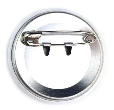 Custom Print Logo Metal Tin Lapel Pin with Clutch on Back