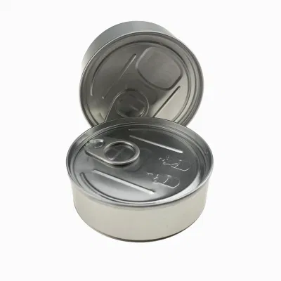Custom Size Pattern Portable Food Grade Storage Cans Tin Jar