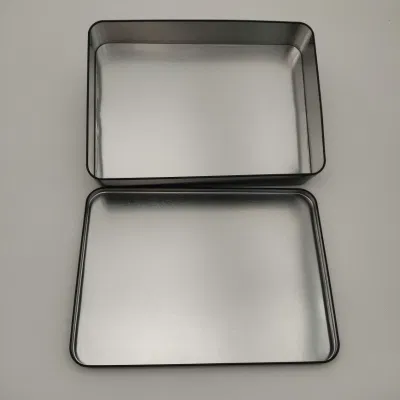 Large Rectangle Tin Box Creative Food Grade Candy Tea Tin Canister Packaging
