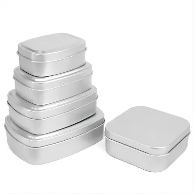 Aluminum Round Tin Can Aluminum Metal Jar Tobacco Container Tin