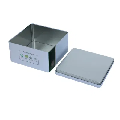 Tinplate Hexagon Box Tea Tin Cans Food Grade Tin Packaging