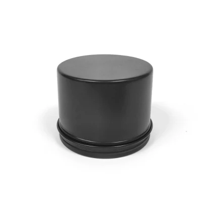  Customized Colorn100g 120g Matt Balck Aluminum Tin Jar