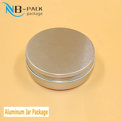 Cosmetic Packaging Aluminum Jars Wax Cream Jar, Small Tin Containers 30g