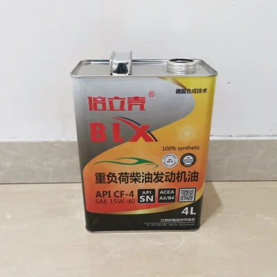 Manufacturer 1L Can Rectangular 1liter Empty Paint Tin Can with Lids