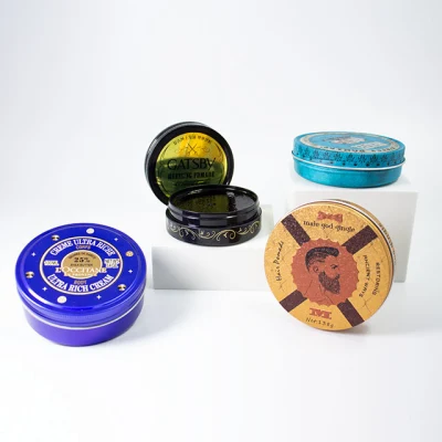 Manufacturer Custom Wholesale Silver 100g Aluminum Jar Aluminum Tin Cans Aluminum Cosmetic Jar