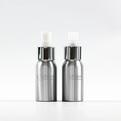 Hot Selling Custom Cosmetic Shampoo Body Wash Packaging with Pump No Plastic Recycling Eco Friendly Aluminum Bottle