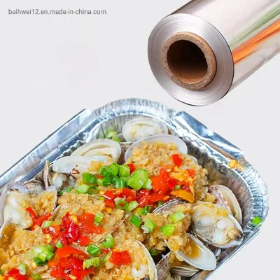 Tinfoil Price Aluminium Foil Roll Tin Box with Foil Printing