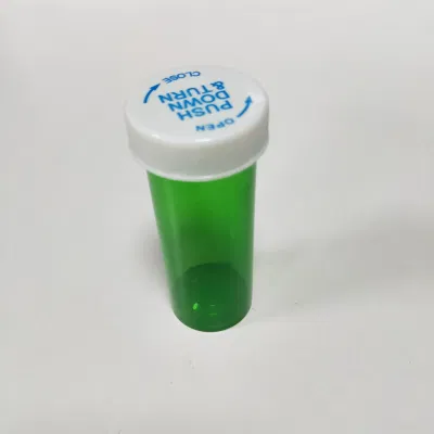 Plastic Child Safety Vials Twist Bottles