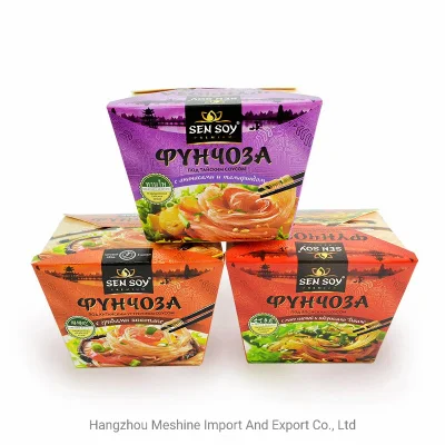 Custom Printed Take Away Lunch Box Container/ Salad Soup Bowl / Kraft Paper Food Packaging Boxes