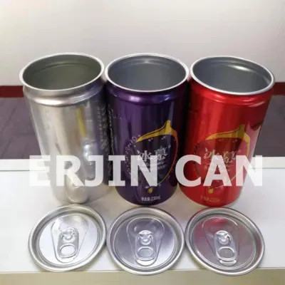Customized Empty Two-Piece Cans Aluminum Packaging for Carbonated Beverages