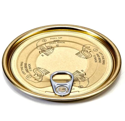  Good Price #300 Size 73mm Tinplat Can Lid Metal Tin with Lid Manufacture