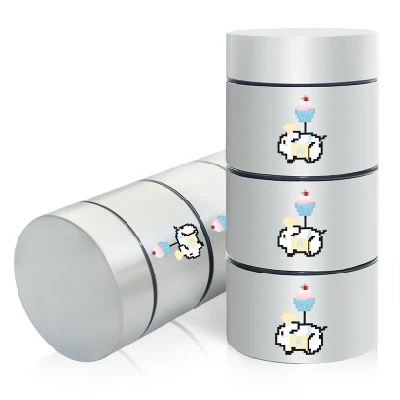 Refillable Smell Proof Herb Tobacco Stash Container Aritight Multilaminar Aluminium Tin Can