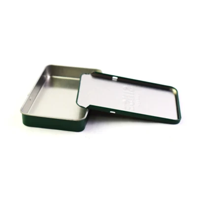 New Child Proof Tin Box for 4 Packs Half Gram Prerolls Packaging with Embossing and PS Insert