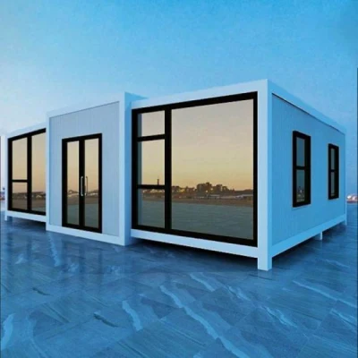 Steel Metal Portable Prefab Prefabricated House Expandable Container House with Two Bedrooms