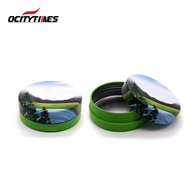 Food Grade Rectangle Customized Printed Cheap Small Mini Metal Mint Tin Box Chewing Gum Tin Box Case with Hinge
