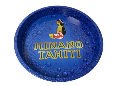 Hot Sale Round Tin Sercing Tray for Food or Dink Bottle Metal Service Beer Tray Tin Tray Metal Tray