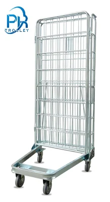 Roll Mesh Small Steel Cage Wire Cage Industrial Metal Cage Storage Container