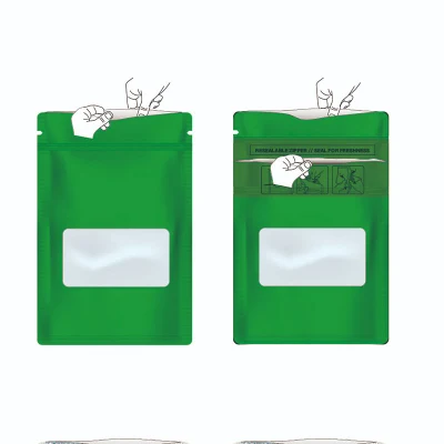 Resealable Smell Proof 3.5g Snacks Zip Lock Mylar Bags Custom Printed Edible Stand up Pouch Plastic Packaging and 4X6 Stock