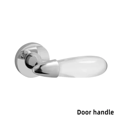 Liwang Luxury Door Lock Handles Chrome and Modern Door Handles and Knobs with Child Proof Door Lock