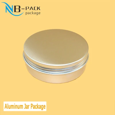 Cosmetic Packaging Aluminum Jars Wax Cream Jar, Small Tin Containers 30g