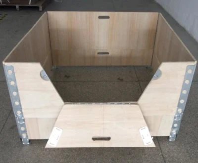 Reusable and Recycling Used for Experting Steel Side Hazardous Goods Wooden Packaging